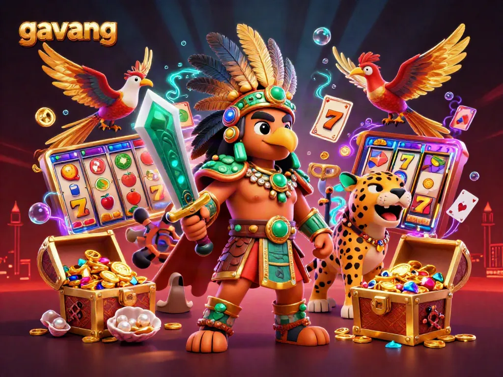 Experience thrilling winning moments with the vibrant gavang slot reels and dynamic characters.