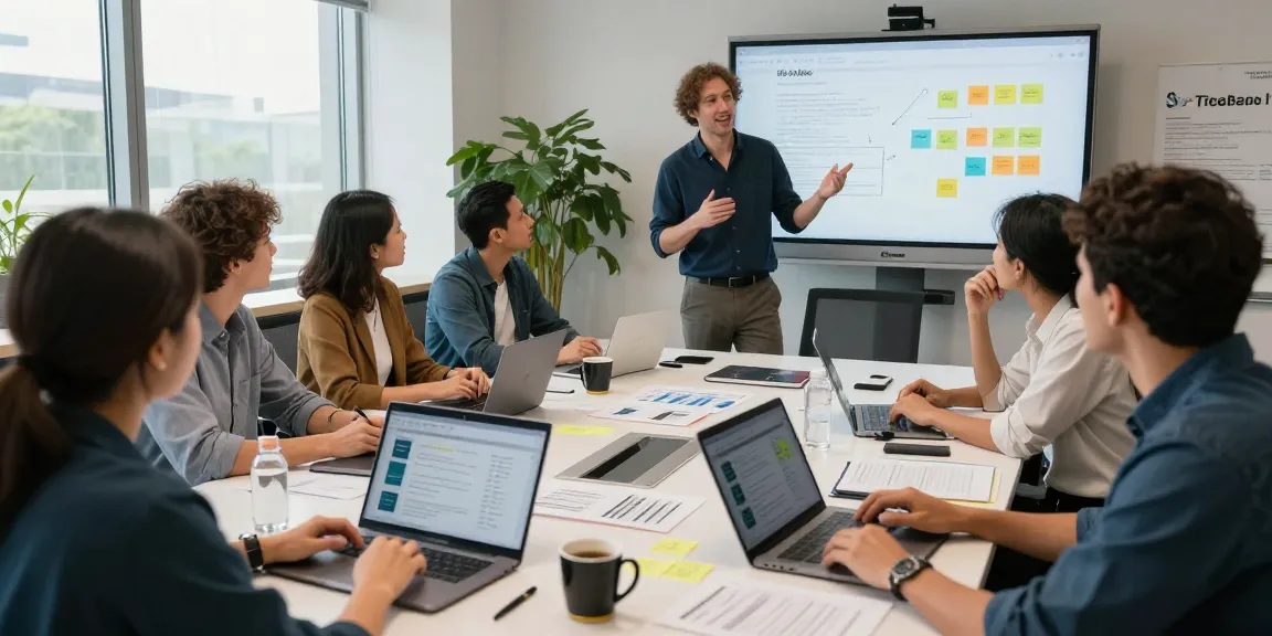 Dynamic team collaboration around a conference table using tools from WPS Official Website in a modern workspace.